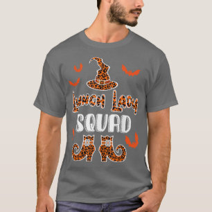 T-shirt Lun de la sorcière-léopard de déjeuner Lun Casquet