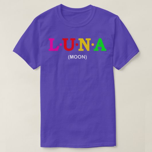 T-shirt Luna Moon (Design devant)