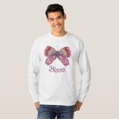 T-shirt Luna Moth, Floral Moth (Devant entier)