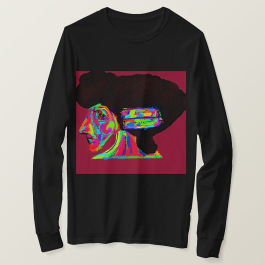 T-shirt Luna Wolfwoman Long Sleeved Shirt (Design devant)