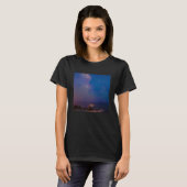 T-shirt Lunar Eclipse et Milky Way | Bandon Beach (Devant entier)