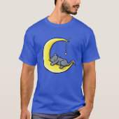 T-shirt Lunar Love Grey Cat (Devant)