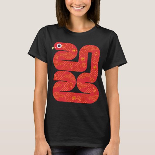 T-shirt Lunar New Year 2025 - Year Of The Snake (Devant)