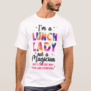 T-shirt Lunch Lady Cafeteria Crew Je suis une dame de déje
