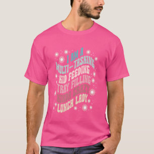 T-shirt Lunch Lady Squad School Cantine Femme Cafeteria W
