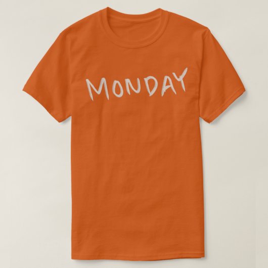 T-shirt Lundi (Design devant)