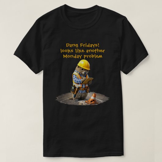 T-shirt "Lundi" (2) (Design devant)