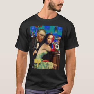 T-shirt Lundi bleu