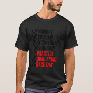 T-shirt Lundi Mardi Jeudi Entraînement Qualification Cours