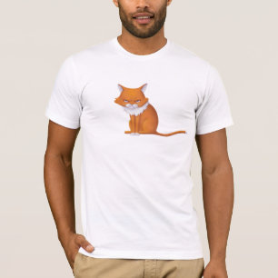 T-shirt Lundi Matin Visage de chat