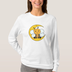 T-shirt Lune Abee Bonne Nuit S'endormir Étoiles