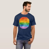 T-shirt Lune arc-en-ciel (Devant entier)