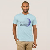 T-shirt Lune athée (Devant entier)
