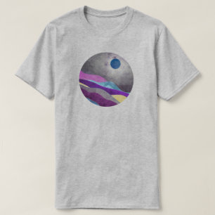 T-shirt Lune bleue