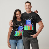 T-shirt Lune bleue (Unisexe)