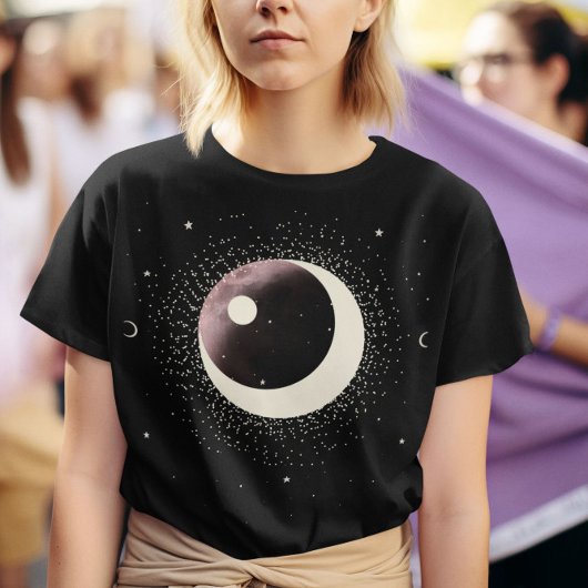 T-shirt Lune céleste