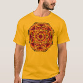 T-shirt L'une chemise atomique de mandala (Devant)