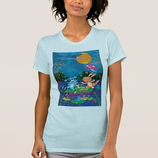 T-shirt Lune d'automne (Devant)