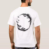 T-shirt Lune de chauve-souris HALLOWEEN (Dos)