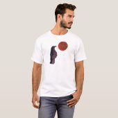 T-shirt Lune de corneille (Devant entier)