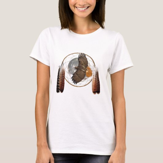 T-shirt Lune de faucon (Devant)