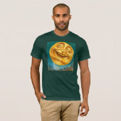 T-shirt Lune de Halloween (Devant entier)