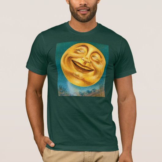 T-shirt Lune de Halloween (Devant)