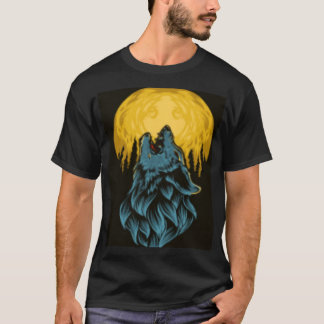 T-shirt Lune de loup