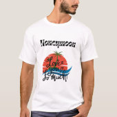 T-shirt lune de miel (Devant)