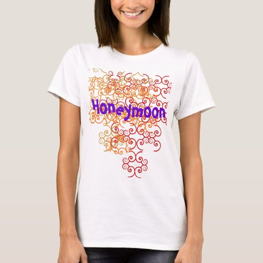 T-shirt Lune de miel (Devant)