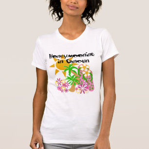 T-shirt Lune de miel à Cancun