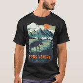 T-shirt Lune de miel longue LOLOHO Gros Ventre Wilderness (Devant)