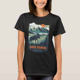 T-shirt Lune de miel longue LOLOHO Gros Ventre Wilderness