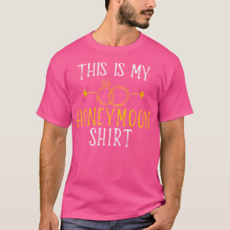 T-shirt Lune de miel Marié Nouveaux mariés Lune de miel Va