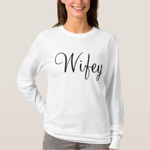 T-shirt Lune de miel Wifey Tee
