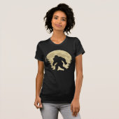 T-shirt Lune de Sasquatch (Devant entier)