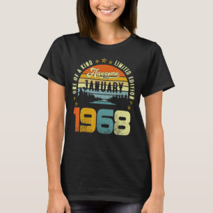 T-shirt L'Une Des Sortes De Merveilleuses Depuis Janvier 1