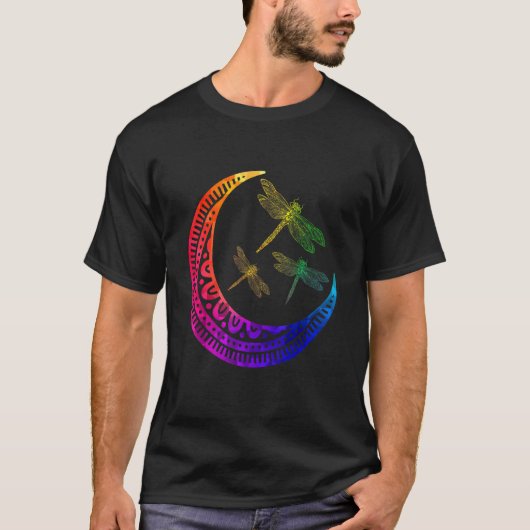 T-shirt Lune dragonfly (Devant)