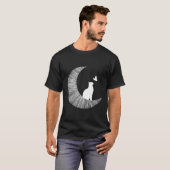 T-shirt Lune Et Chat (Devant entier)