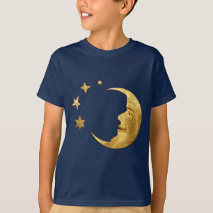 T-shirt Lune et étoiles