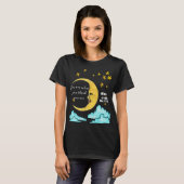 T-shirt Lune et étoiles Mind sur Matt chemise mal oeil, (Devant entier)