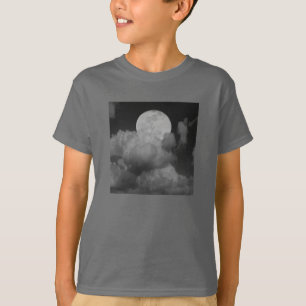 T-shirt Lune et nuages sur le Kansas