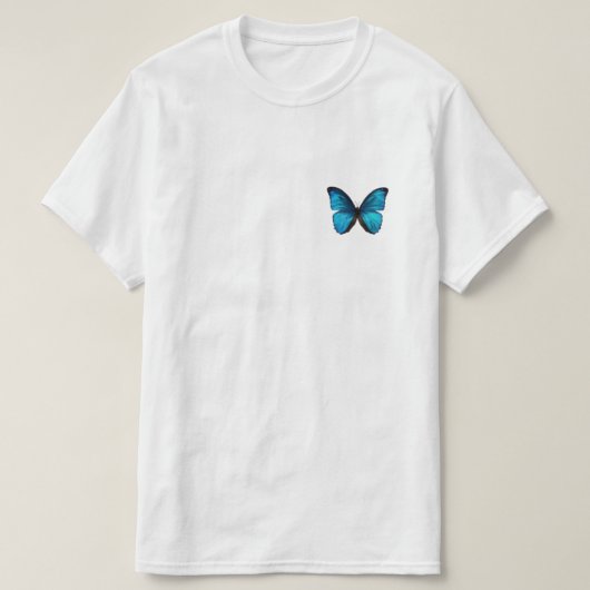 T-shirt lune et papillons (Design devant)
