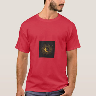 T-shirt Lune et soleil Cadeau céleste