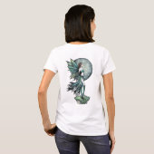 T-Shirt Lune Fée Dames (Dos entier)