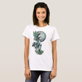 T-Shirt Lune Fée Dames (Devant entier)