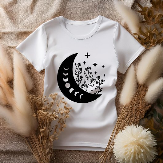 T-shirt Lune florale