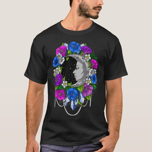 T-shirt Lune Florale (Devant)