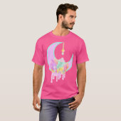 T-shirt Lune lapidée (Devant entier)