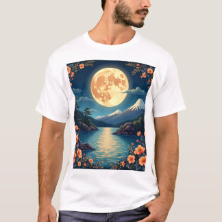t-shirt lune léger